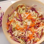 Easy Coleslaw with Celery Seed and Apple Cider Vinegar 