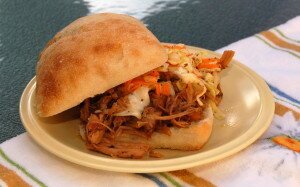 Pulled Pork Sandwiches made in the Crock Pot!