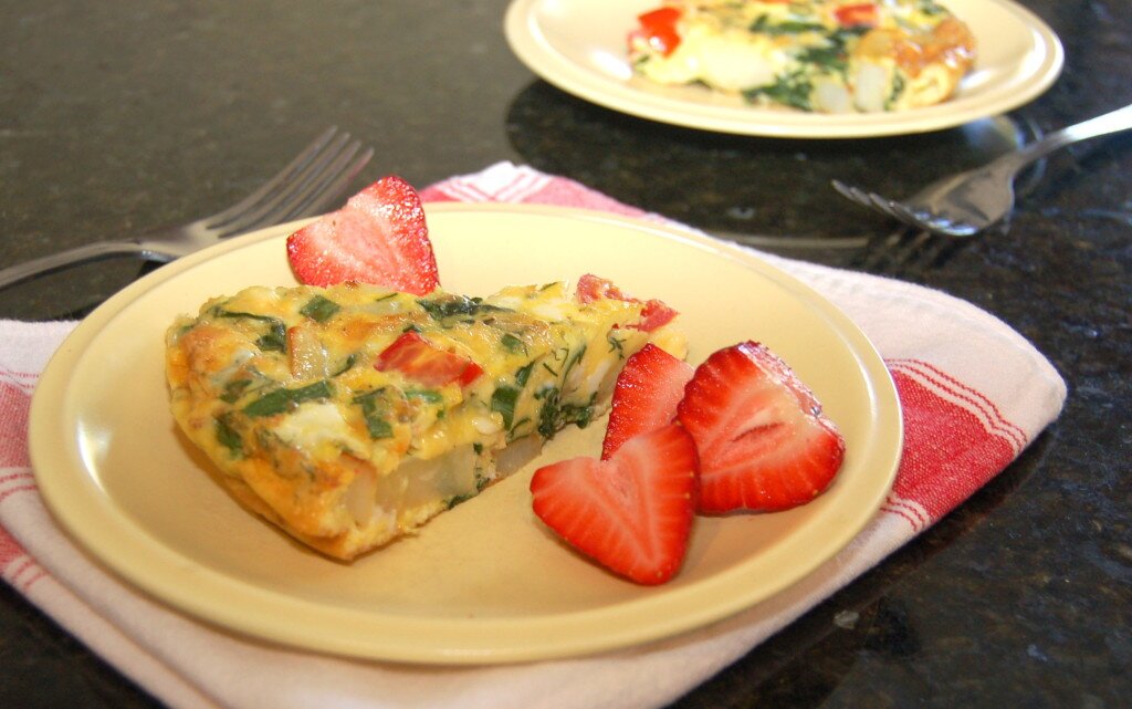 Easy Veggie Frittata | Easy on the Cook