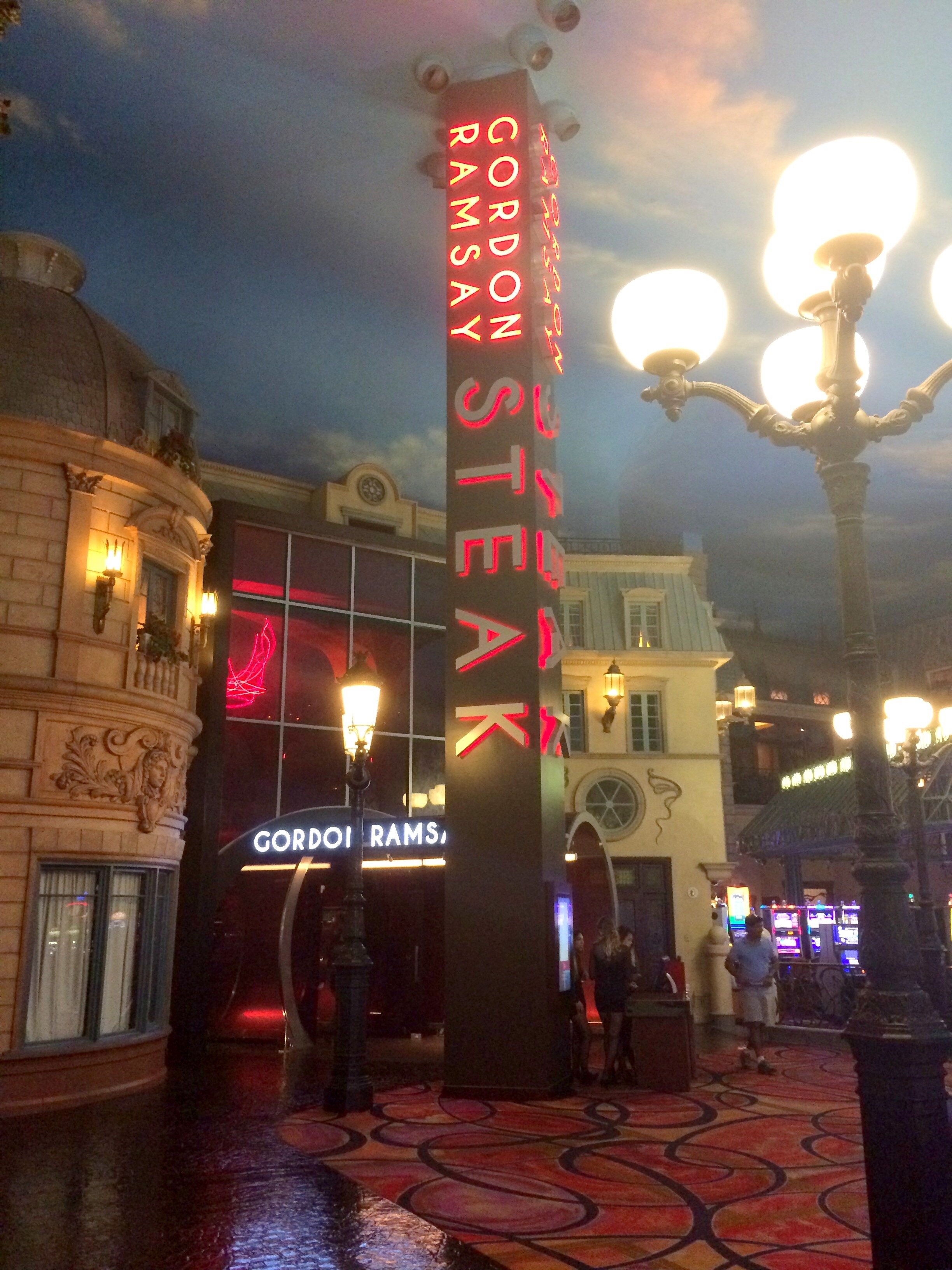 Dinner at Gordon Ramsay’s Steak in Las Vegas