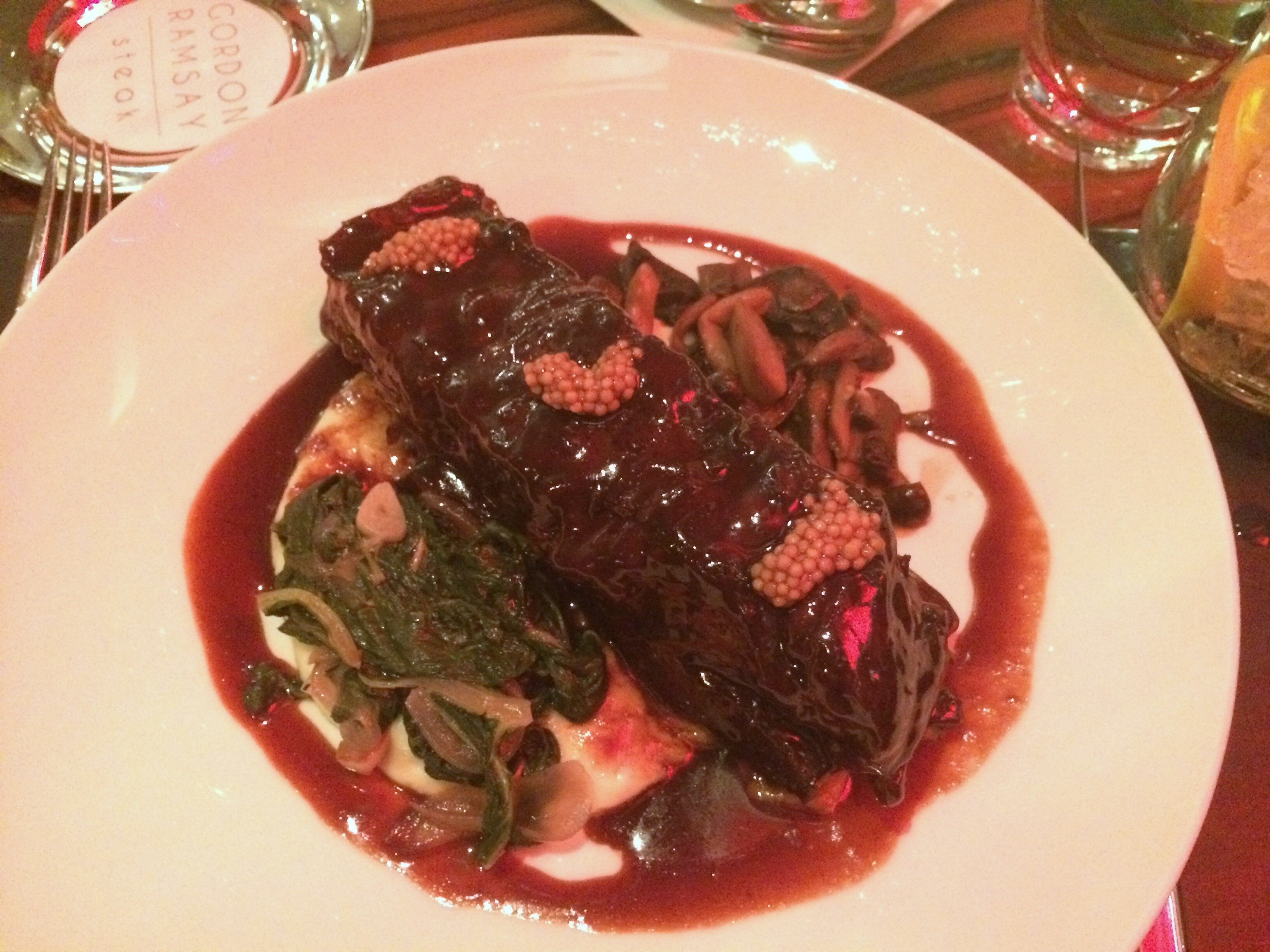 Dinner at Gordon Ramsay’s Steak in Las Vegas