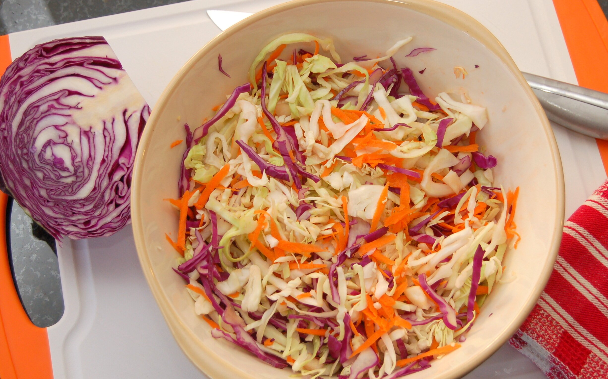 Easy Coleslaw with Celery Seed and Apple Cider Vinegar