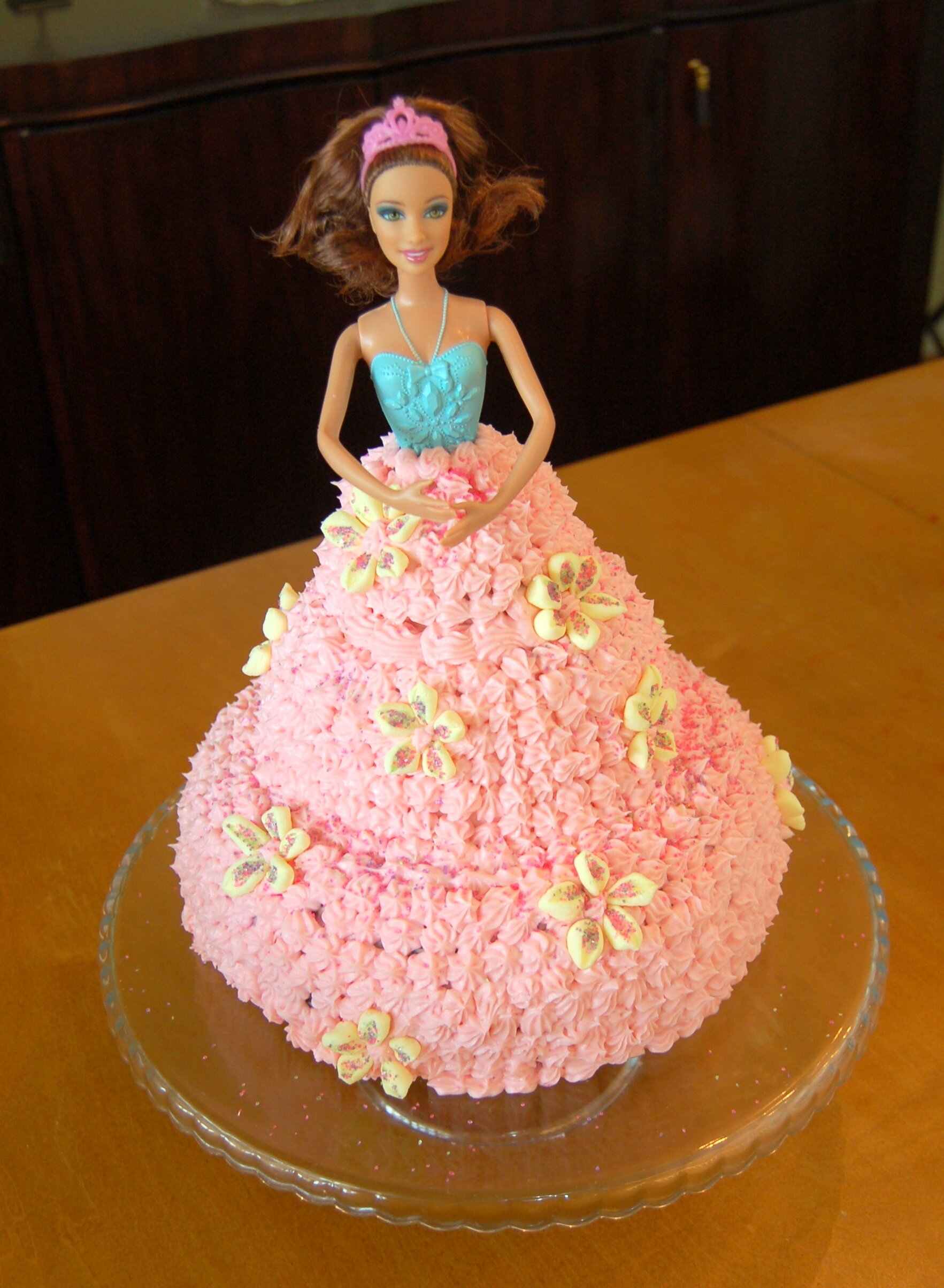Barbie Buttercream Birthday Cake (7) | Baked by Nataleen-hanic.com.vn