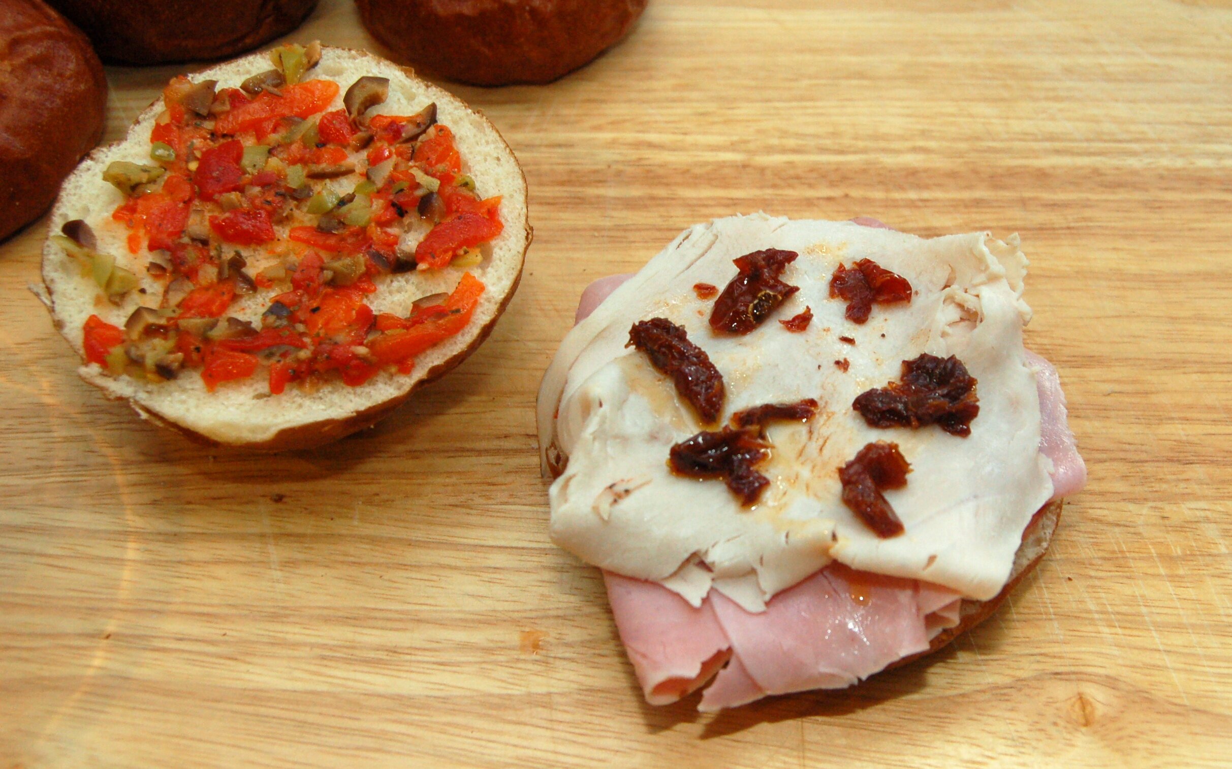 Now That's A Sandwich! Turkey, Ham, Salami and Provalone