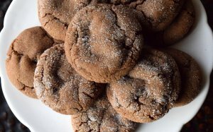 Double Chocolate Peppermint Cookies