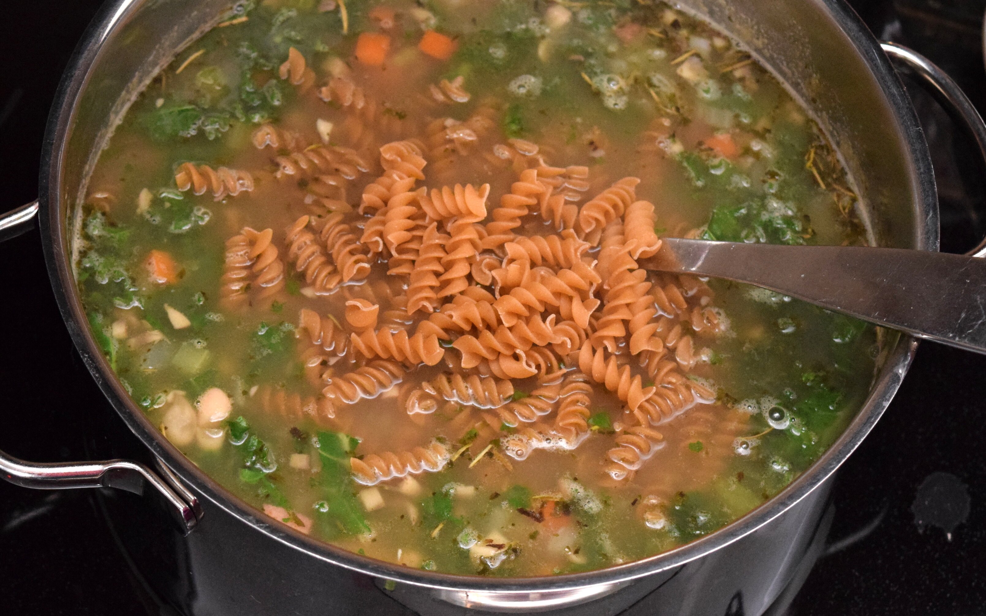 Turkey, Bean and Kale Soup