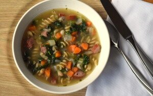 Turkey, Bean and Kale Soup