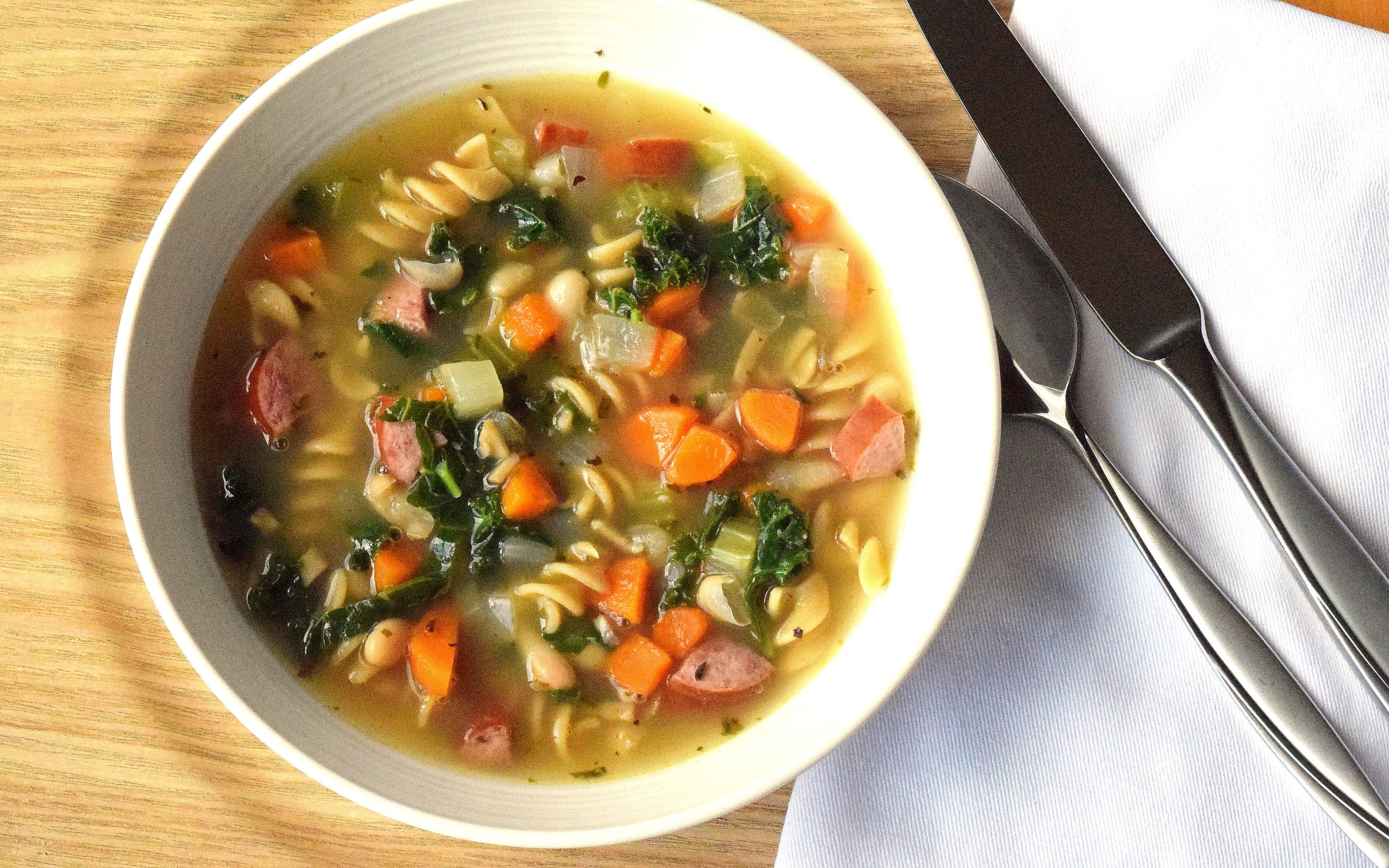 Easy Turkey Kale Soup - Lexi's Clean Kitchen